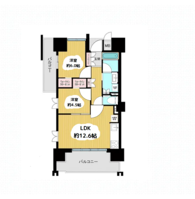 【物件紹介】中古マンション～プレミスト六甲道 　２LDK～