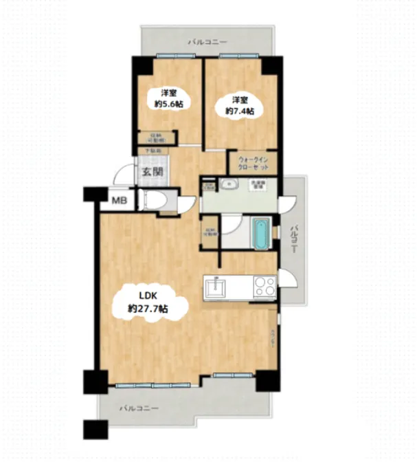 【物件紹介】中古マンション～ラ・ビスタ宝塚ウエストウイング 1番館～